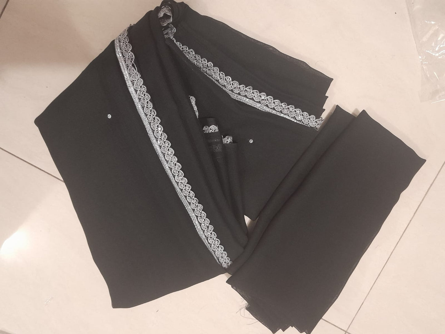 Main materials georgate stone saree